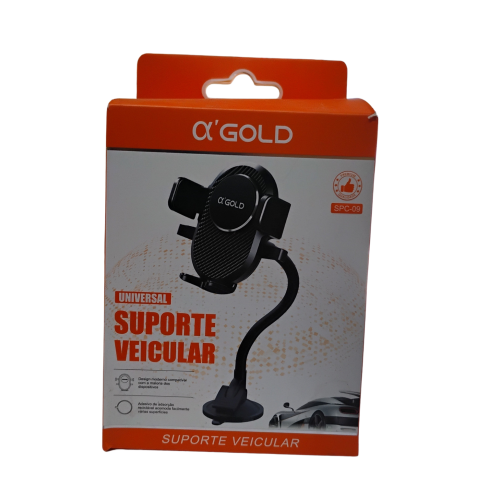 Suporte veicular universal para celular Alpha’Gold