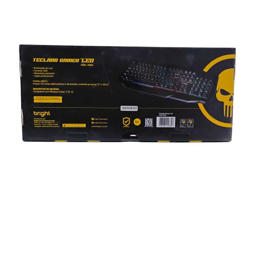 Teclado Gamer LED Bright 0464