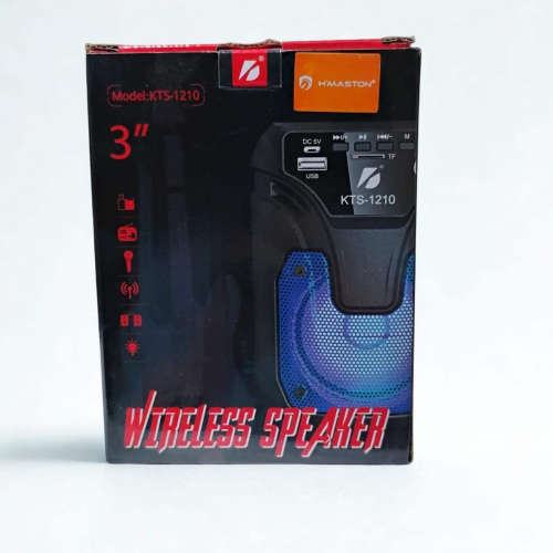 Caixa de som Bluetooth KTS-1210