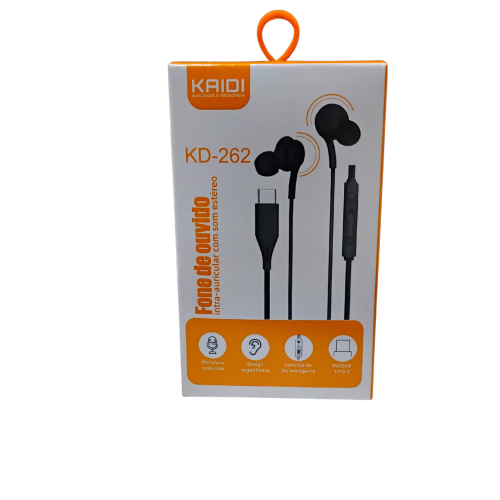 Fone de ouvido KAIDI - KD-262