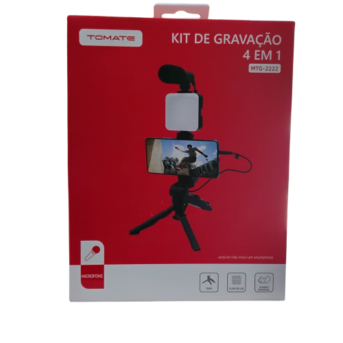 Kit de gravação 4 em 1 TOMATE MTG-2222